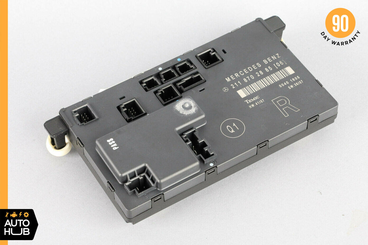 07-09 Mercedes W211 E350 E550 Front Right Door Control Module 2118702885 OEM - photo 1