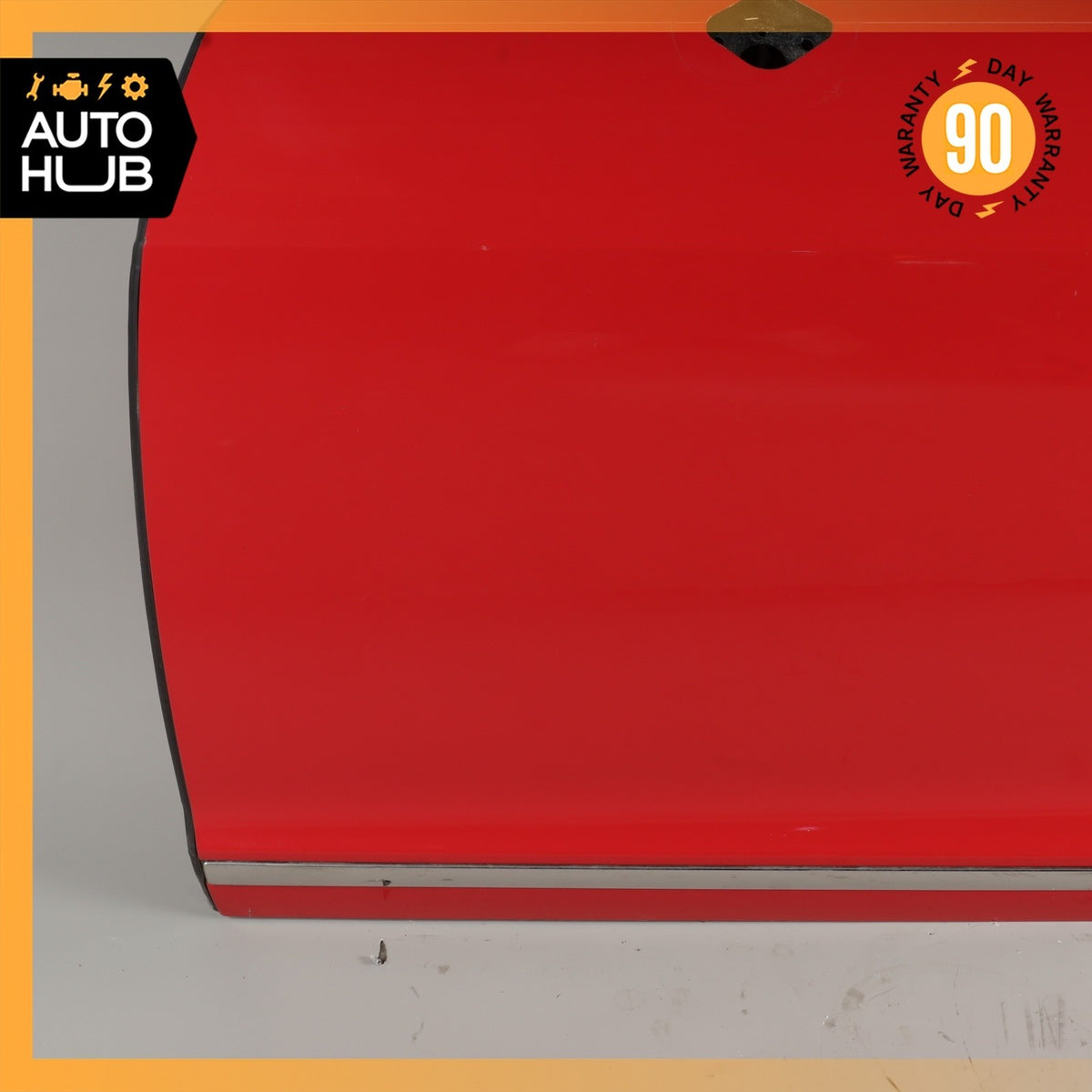 03-09 Bentley Continental GT GTC Left Side Door Shell Frame Panel Red OEM 87k - photo 6