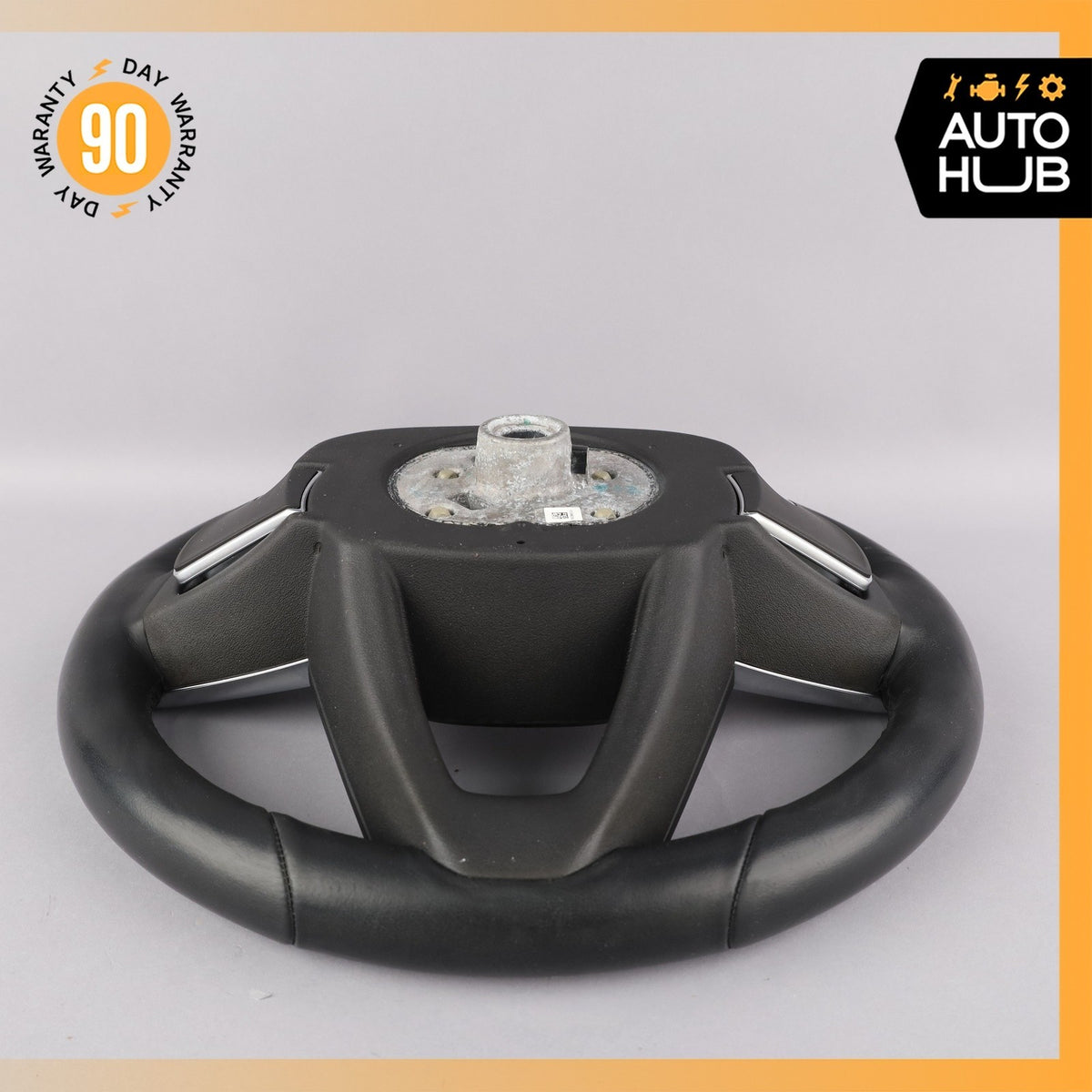 16-22 BMW G12 740i 840i 540i M Sport Steering Wheel Black 32306871736 OEM - photo 10