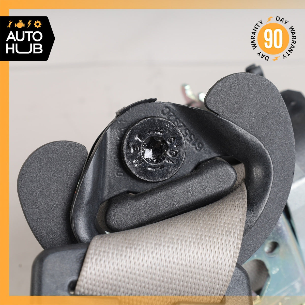 11-16 BMW F10 550i 528i 535i Front Right Seatbelt Seat Belt Gray 7241752 OEM - photo 6