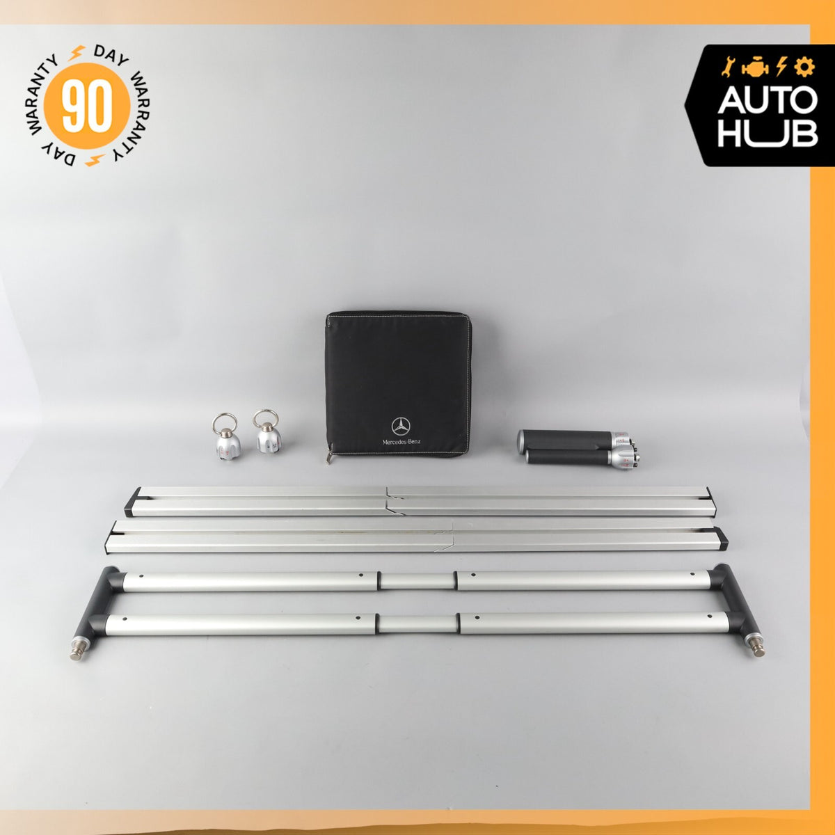 06-12 Mercedes W164 ML63 AMG ML550 GL550 Cargo Rail Divider Mount Frame Set OEM - photo 1