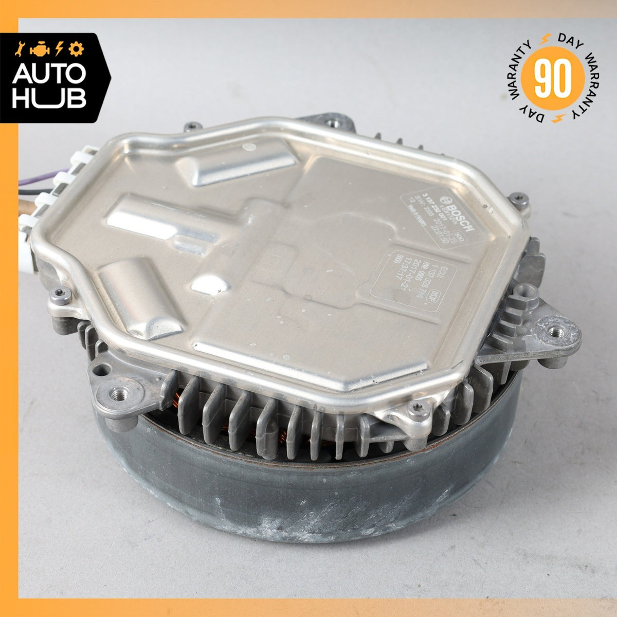 Mercedes W205 C350e Engine Radiator Cooling Fan Motor 0999061200 OEM 82k - photo 8