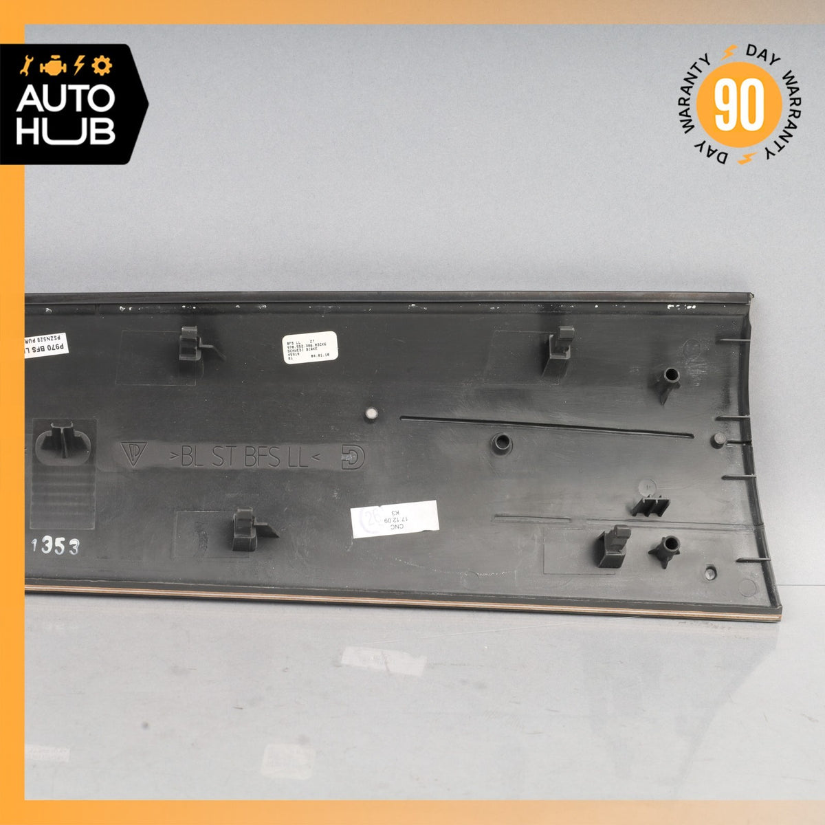 10-16 Porsche Panamera 970 Right Dashboard Cover Panel Trim Molding Wood OEM - photo 6
