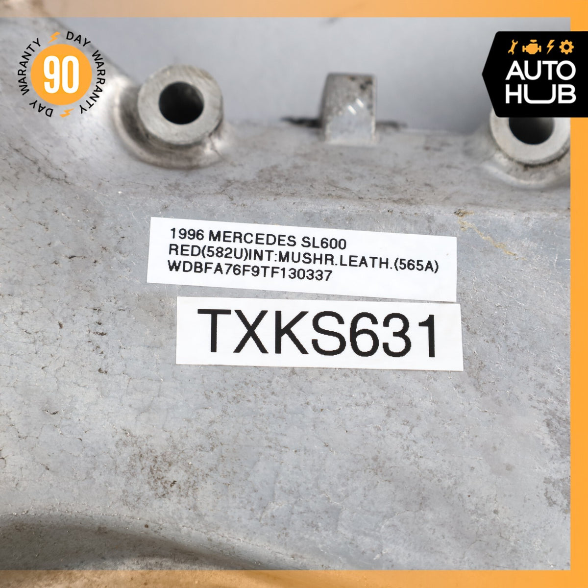 93-02 Mercedes R120 SL600 S600 M120 Engine Motor Timing Cover 1200150502 OEM - photo 10