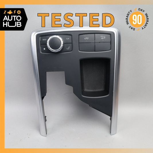 Mercedes X166 GL350 GL550 Center Console Bezel Trim w/ Switch OEM - photo 1
