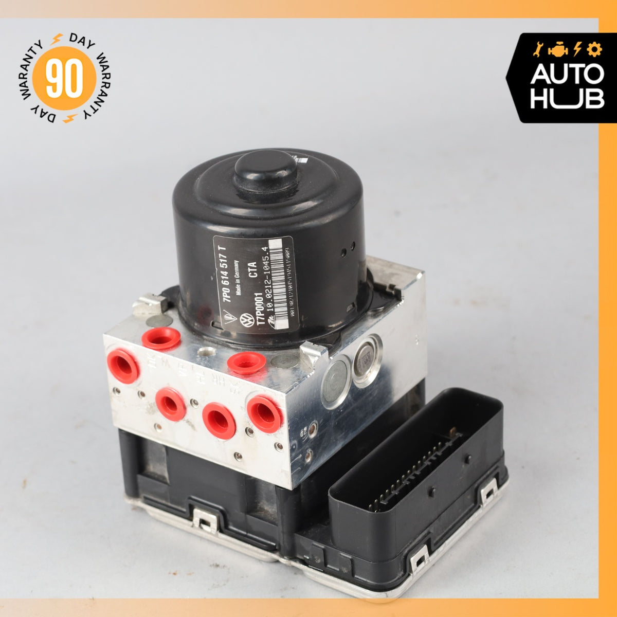 15-18 Porsche Cayenne 958 S ABS Hydraulic Pump Control Module 7P0614517T OEM - photo 2