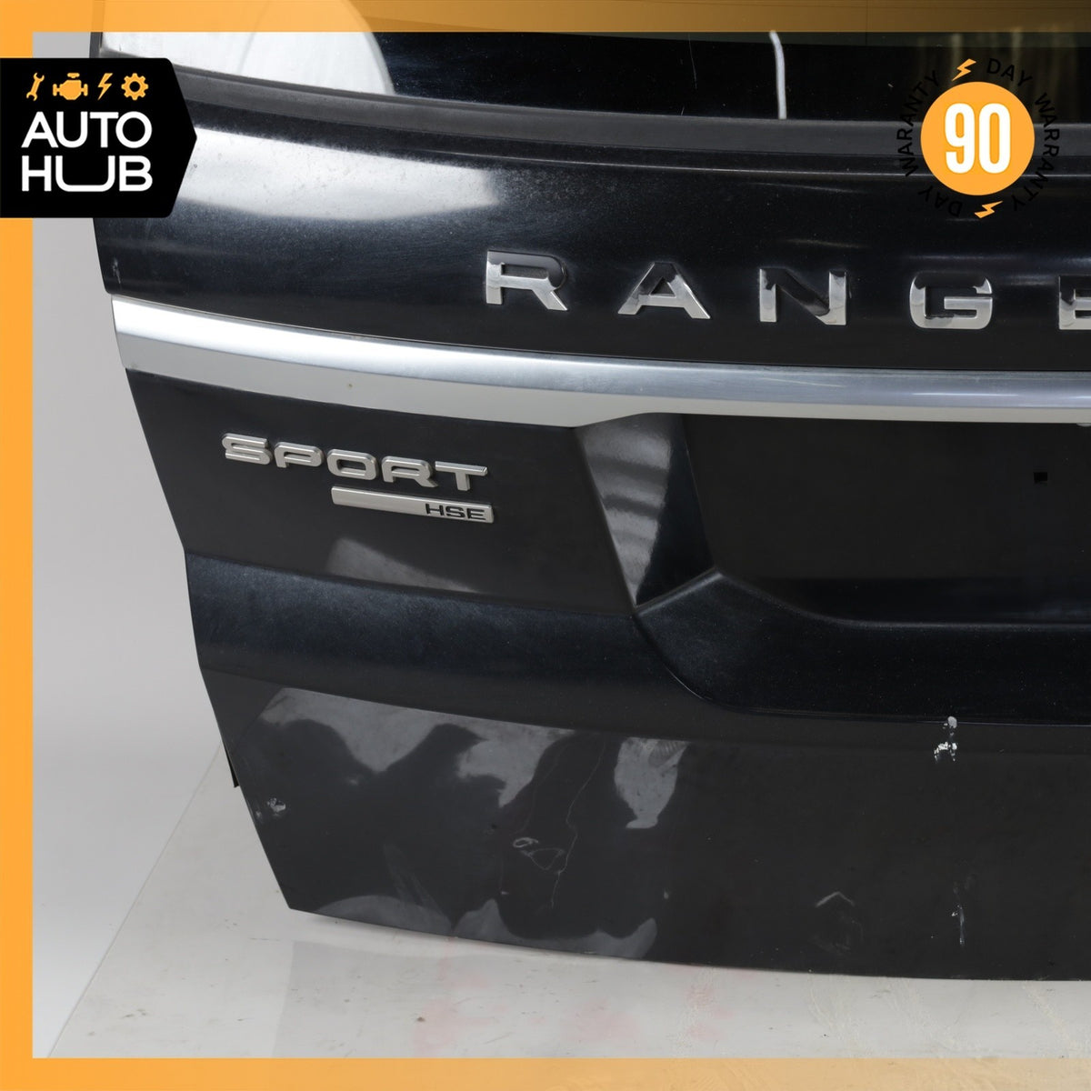 14-22 Range Rover Sport L494 Trunk Lid Liftgate Tailgate Hatch Shell Black OEM - photo 10