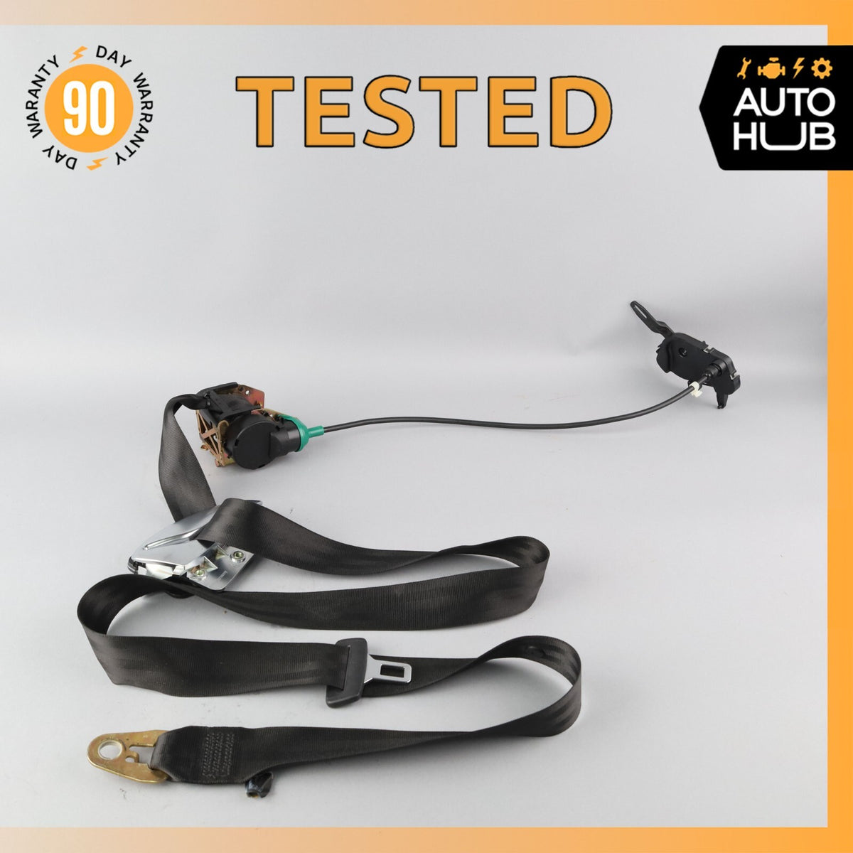 03-06 Bentley Continental GT Front Right Passenger Side Seat Belt OEM - photo 1