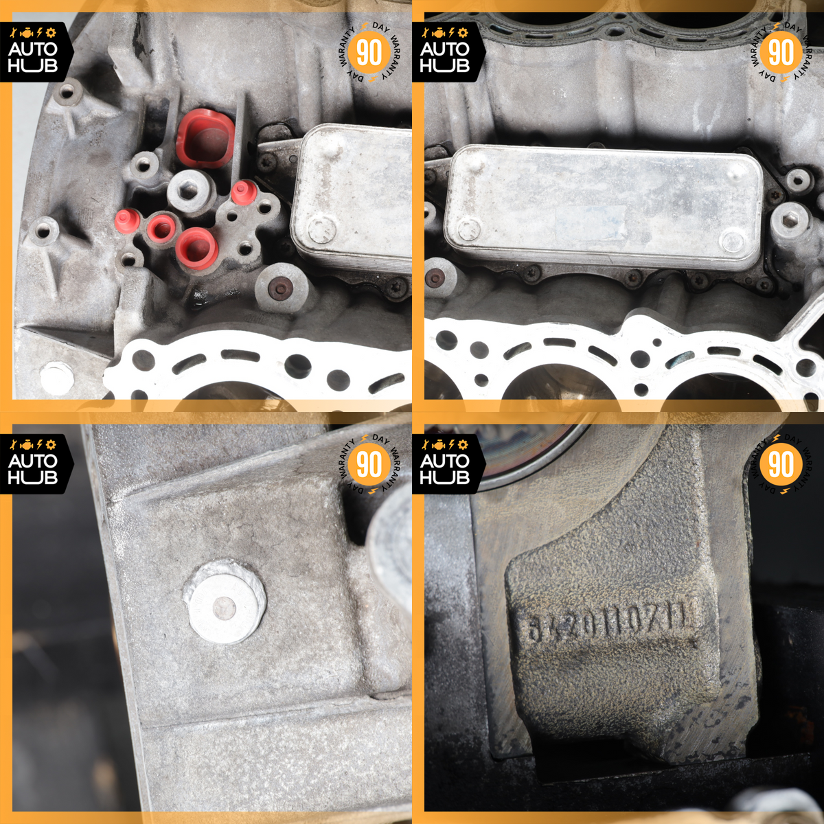 07-16 Mercedes X164 GL350 E350 3.0L BlueTEC Diesel Engine Block 642.820 OEM - photo 21