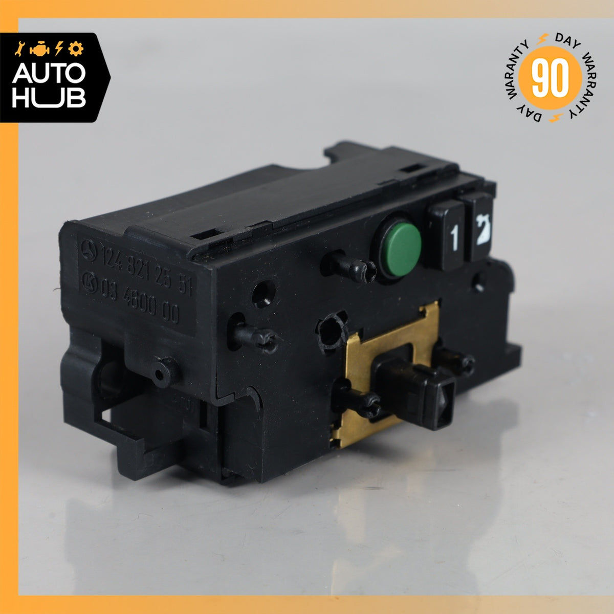 90-95 Mercedes Left Switch Electric Seat Adjuster with Memory 1248212551 OEM - photo 6
