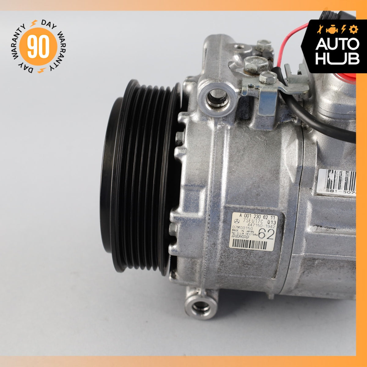 07-12 Mercedes R230 SL550 M273 A/C Air Conditioning Compressor 0012306211 OEM - photo 4