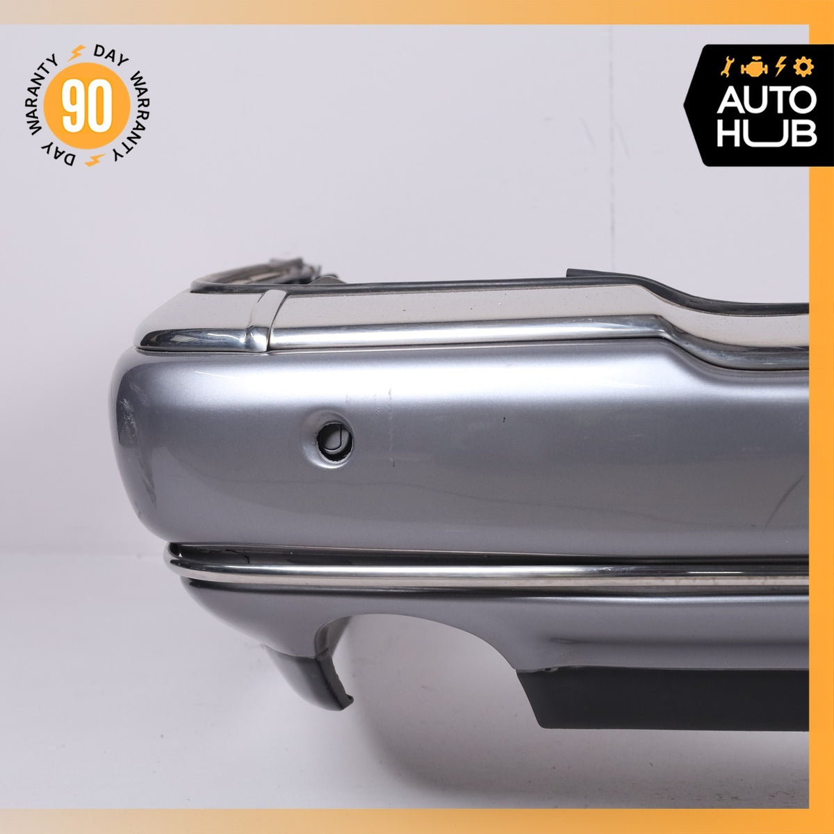00-02 Rolls Royce Silver Seraph Rear Bumper Cover Assembly Silver OEM - photo 5