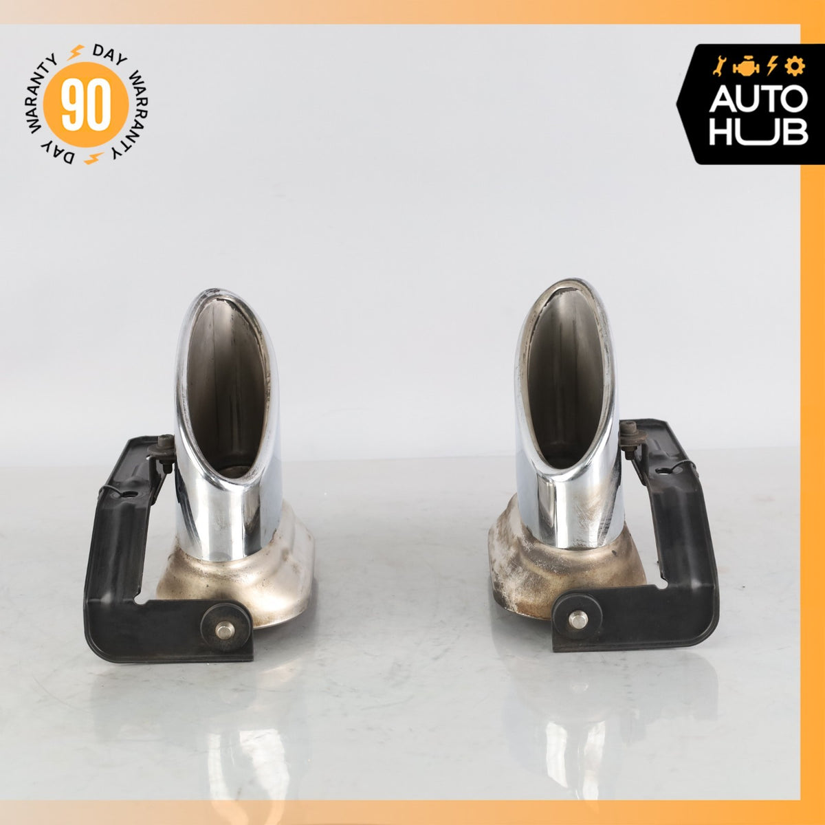 Bentley Continental GTC GT Exhaust Muffler Tips Left and Right Set OEM - photo 10