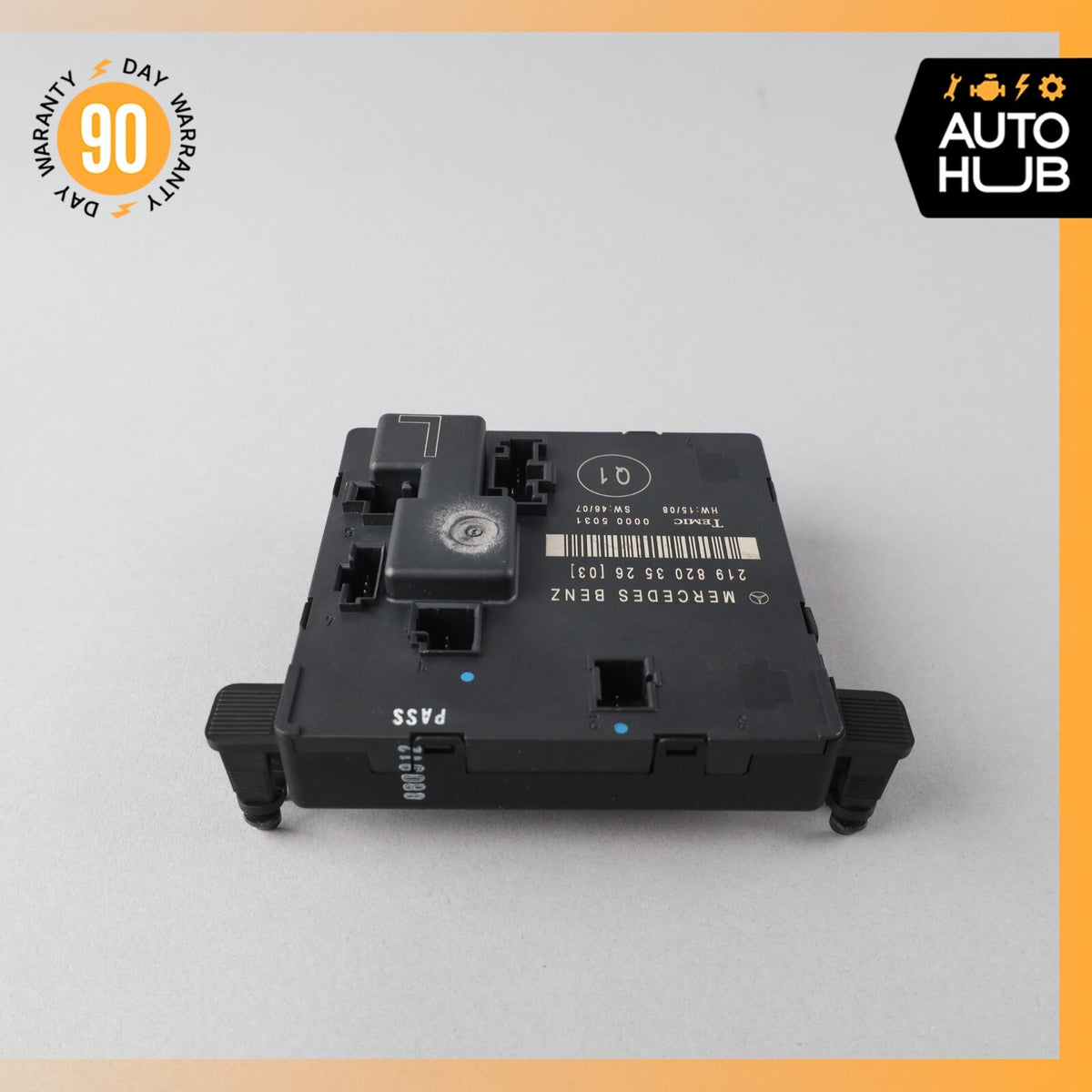 06-11 Mercedes W219 CLS550 CLS55 Rear Left Door Control Module 2198200226 OEM - photo 3