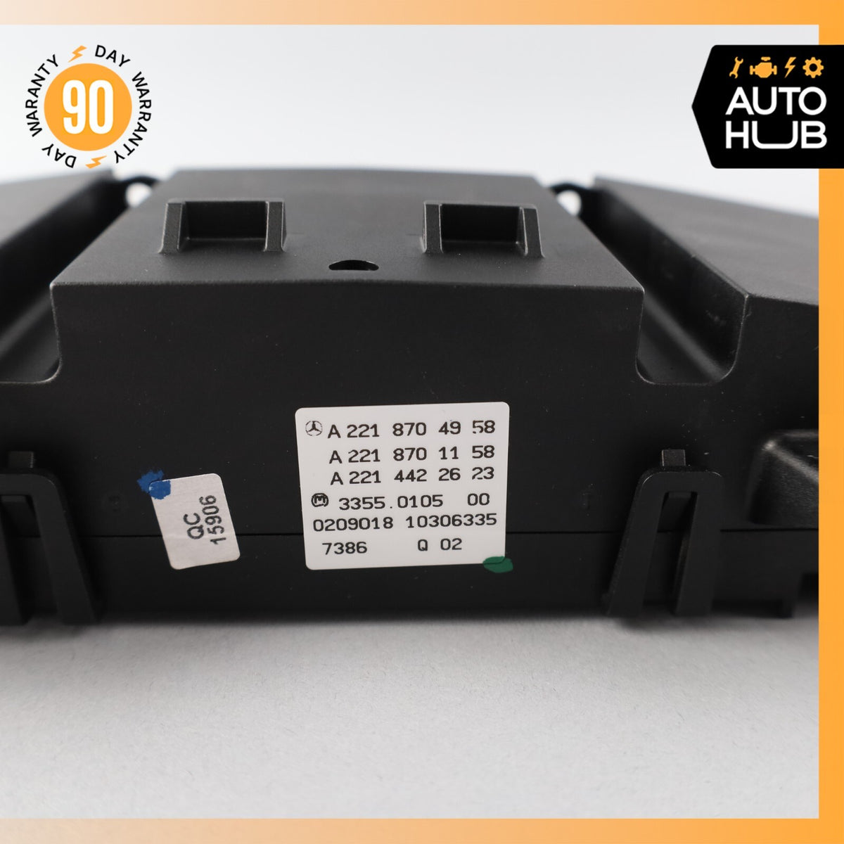 07-14 Mercedes W221 S550 S400 CL550 A/C AC Heater Climate Control Switch OEM - photo 11