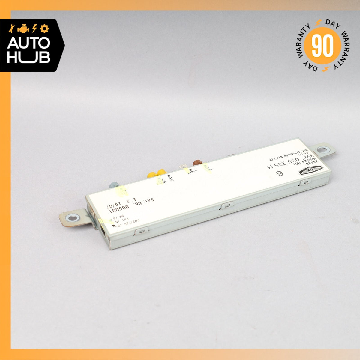 2008 Bentley Continental Flying Spur Rear Antenna AM/FM Amplifier Module OEM - photo 5