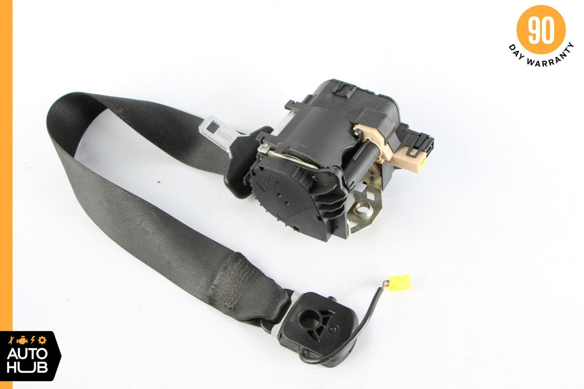 07-10 Mercedes W216 CL550 CL600 Front Right Passenger Side Seat Belt Black OEM - photo 1
