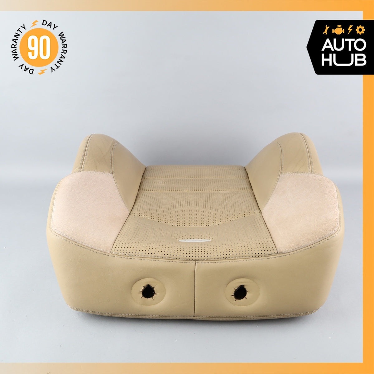 07-09 Mercedes W211 E63 AMG Front Left or Right Top Upper Seat Cushion Beige OEM - photo 12
