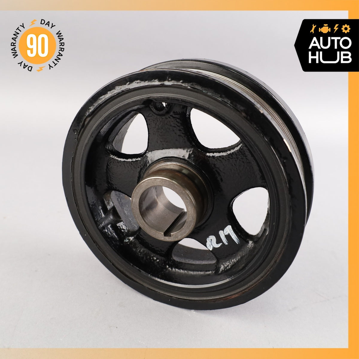 Porsche Cayenne 955 Turbo Engine Motor Crankshaft Pulley Harmonic Balancer OEM - photo 1