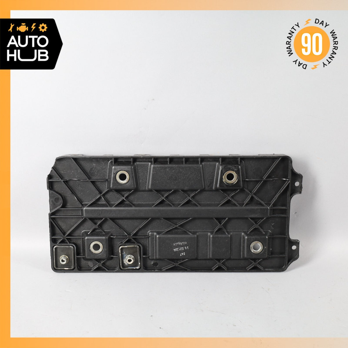 03-18 Bentley Continental GT Rear Left Side Battery Tray Box Bracket Plate OEM - photo 1