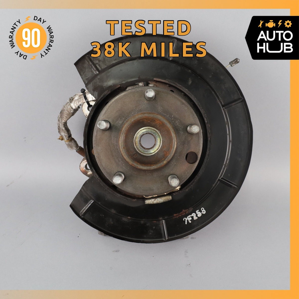 00-04 Aston Martin DB7 Vantage Rear Left Side Spindle Knuckle Hub OEM 38k - photo 1