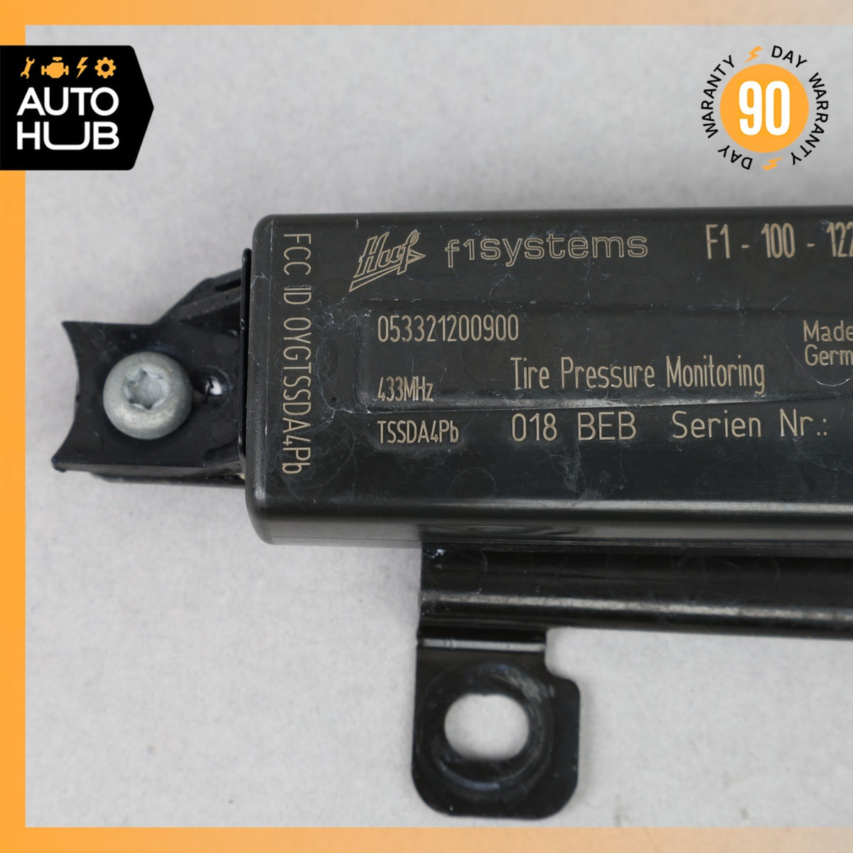 Aston Martin DB9 Tire Pressure Monitor Sensor Unit AD431A192AA OEM 22k - photo 4