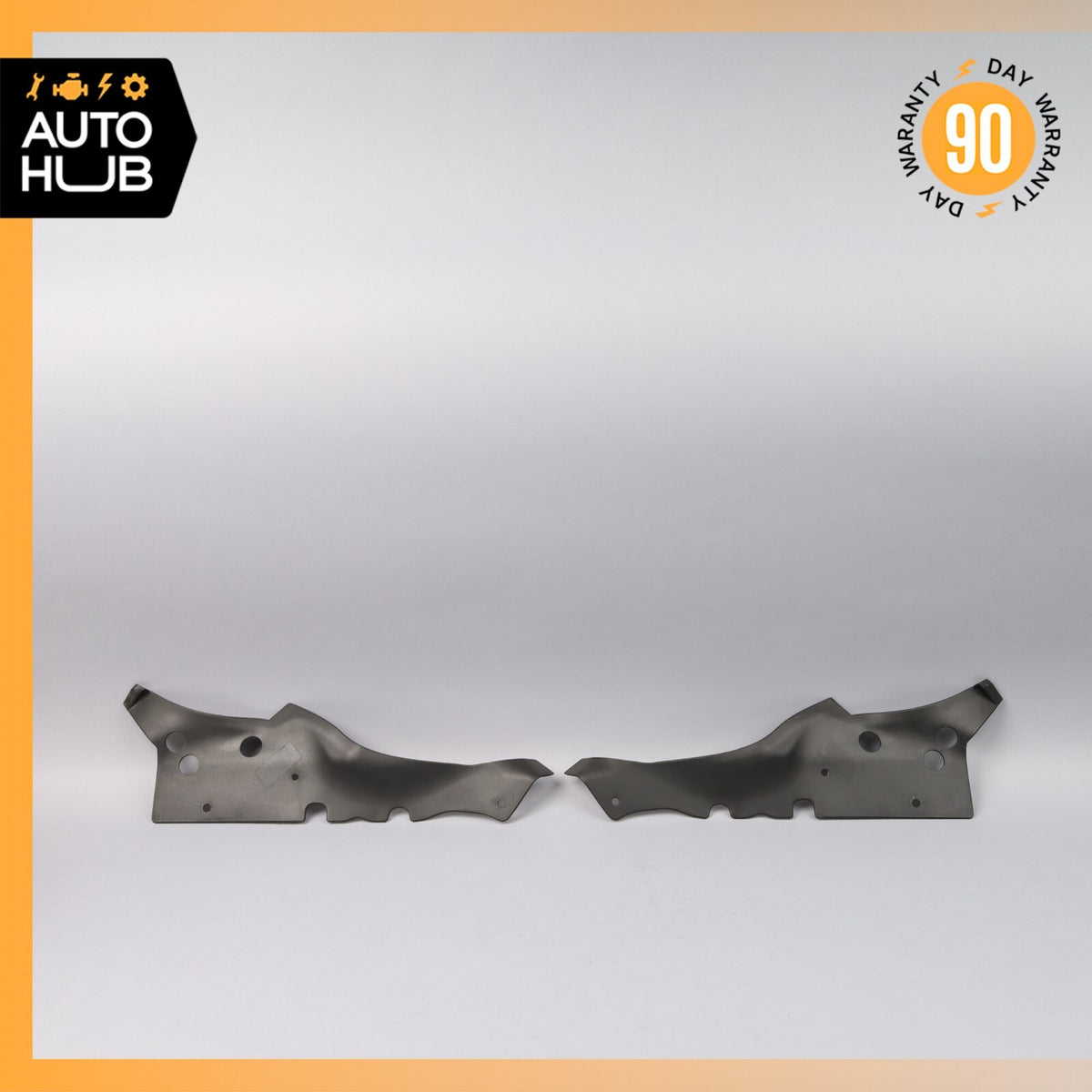 03-08 Mercedes R230 SL500 SL55 Upper Radiator Support Top Cover Set of 2 OEM - photo 1