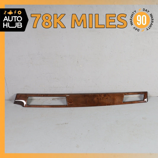 08-10 BMW E60 528i 535i Dashboard Center Cover Panel Trim Molding OEM 78k - photo 1