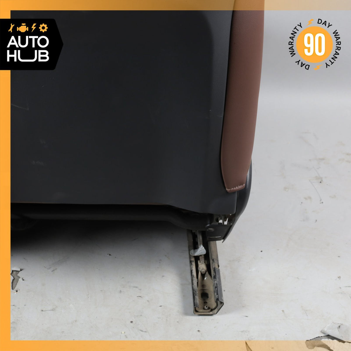 15-17 Jaguar F-Type Coupe Left Driver Side Seat Cushion Assembly Brown OEM - photo 17
