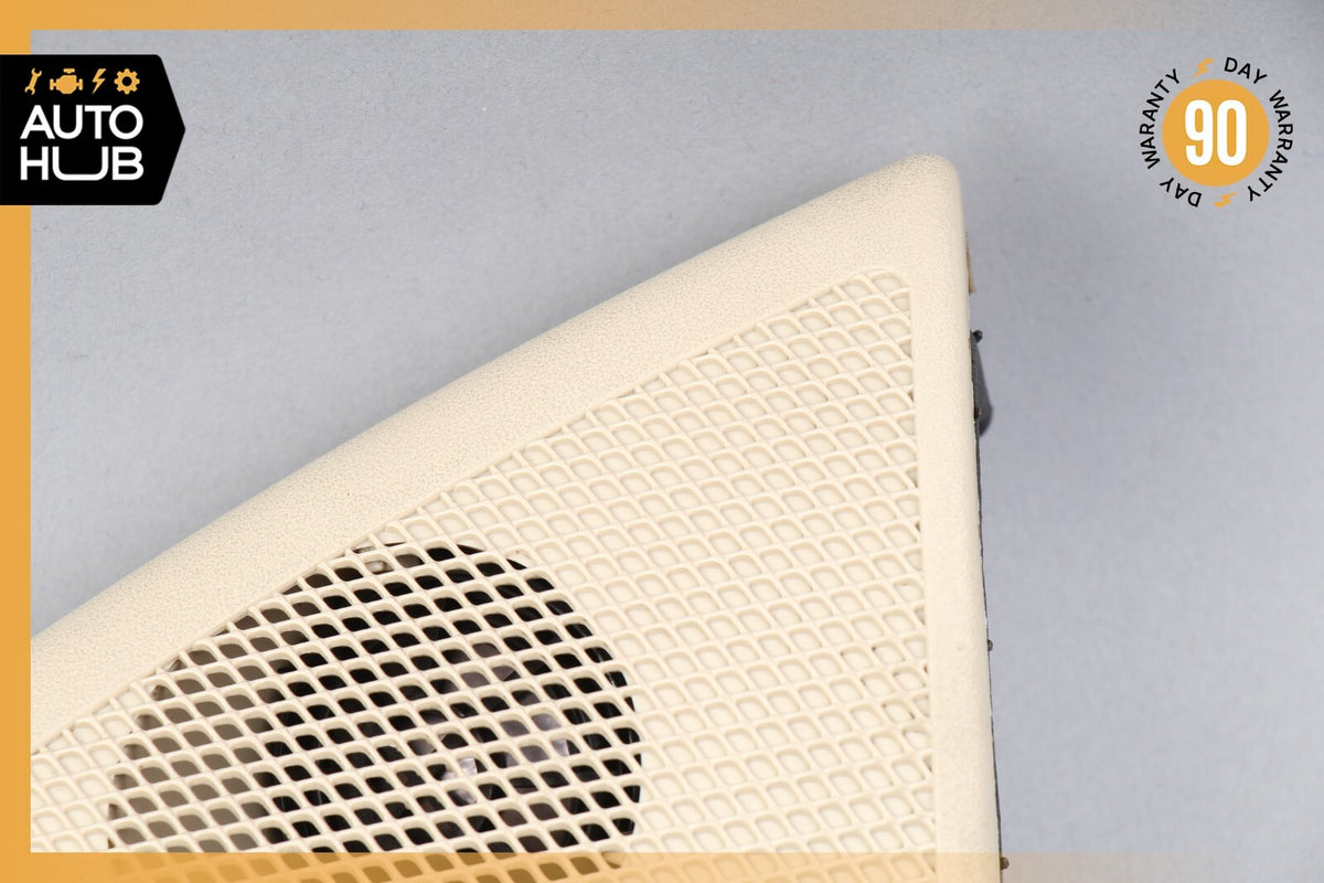 03-06 Mercedes W211 E320 E500 Tweeter Speaker Cover Left Driver Side Beige OEM - photo 2