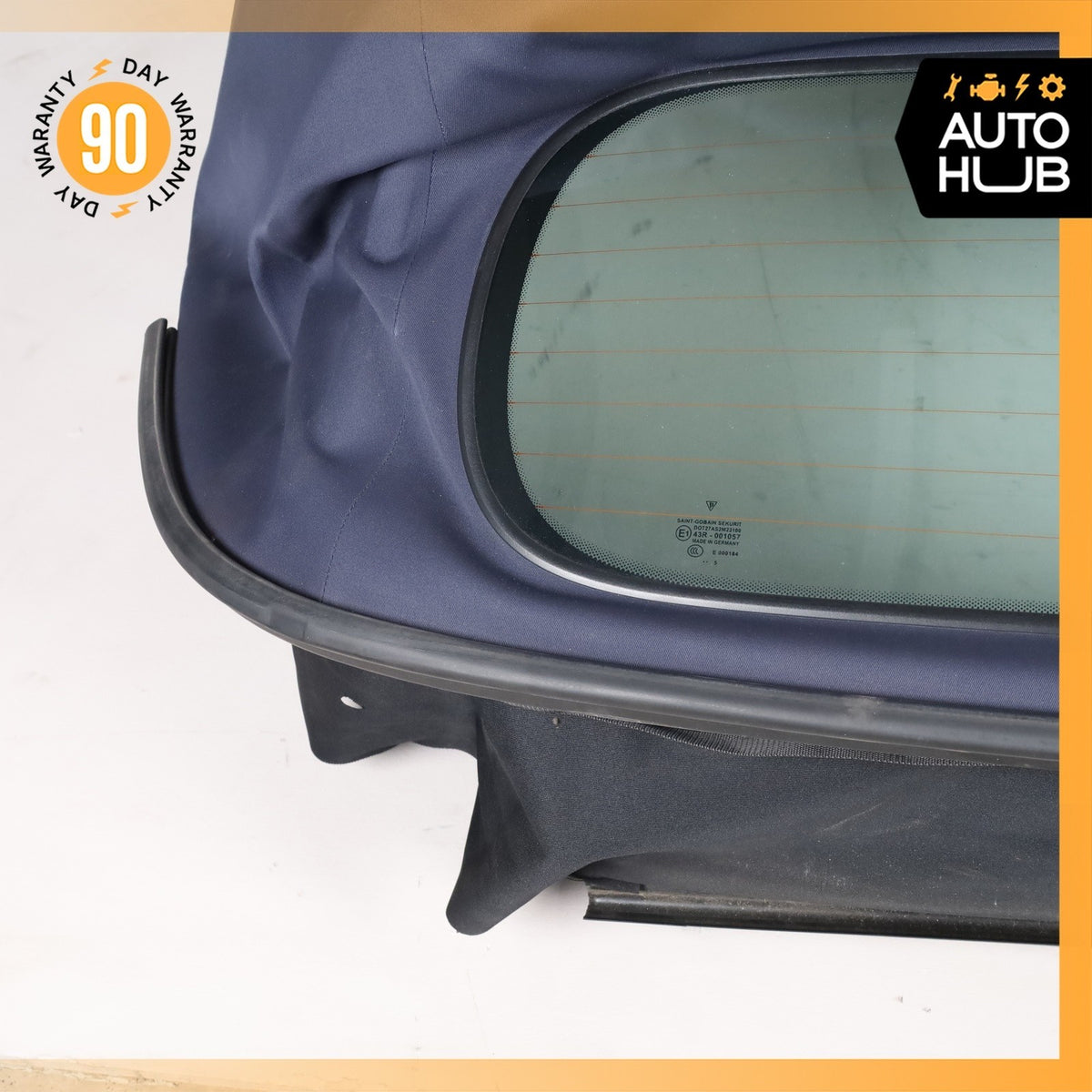 05-08 Porsche Boxster 987 Convertible Soft Top Roof Blue OEM 62k - photo 9