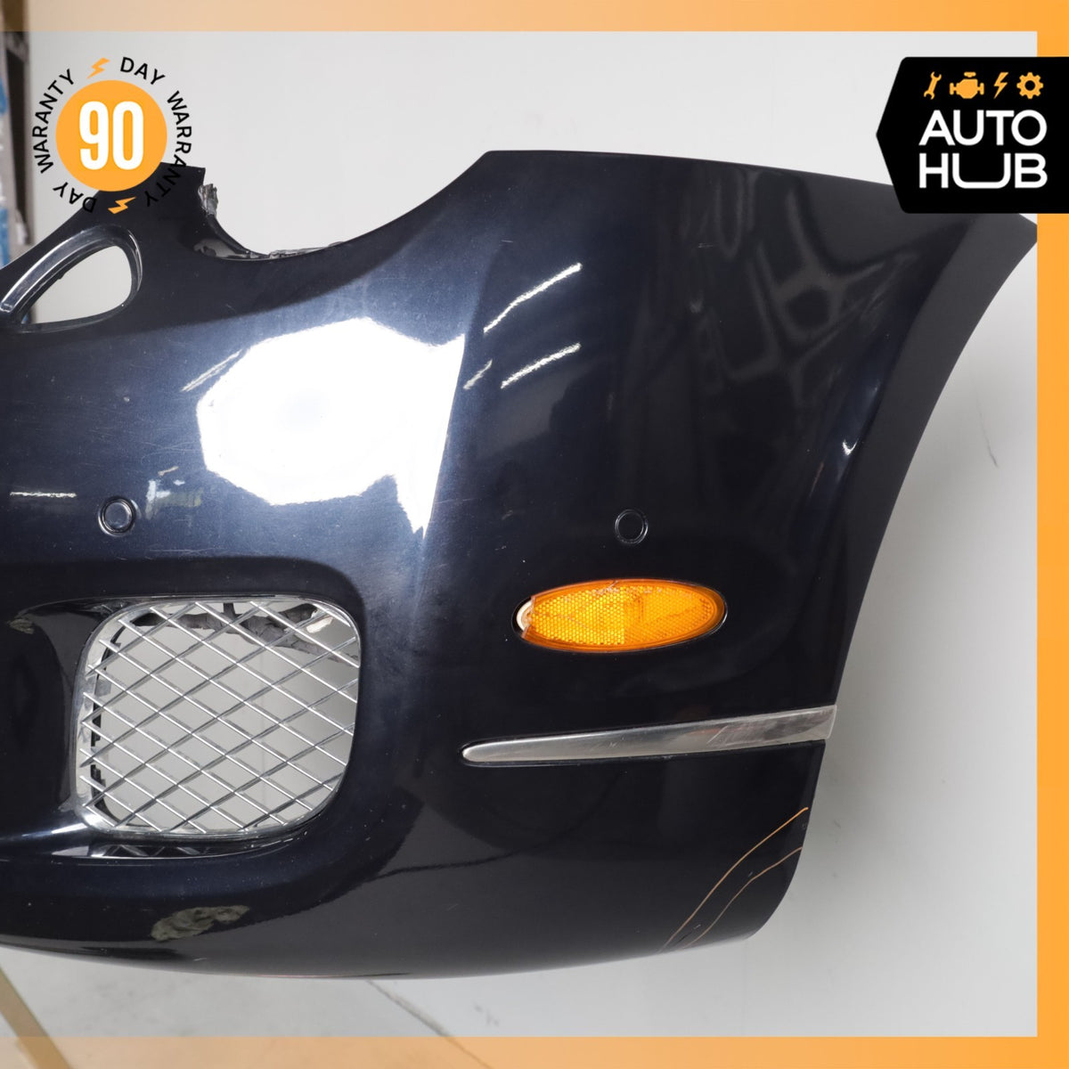 09-12 Bentley Continental Flying Spur Front Bumper Cover Assembly Black OEM - photo 7