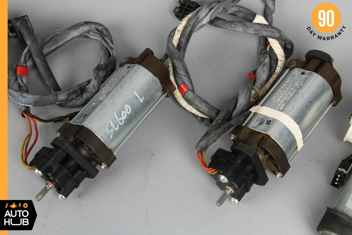 90-02 Mercedes R129 SL600 SL320 Front Left Driver Seat Motor Set 1298200842 OEM - photo 6