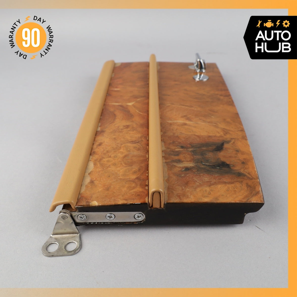 81-89 Rolls Royce Silver Spur Dashboard Dash Glove Box Cover Wood OEM 40k - photo 13