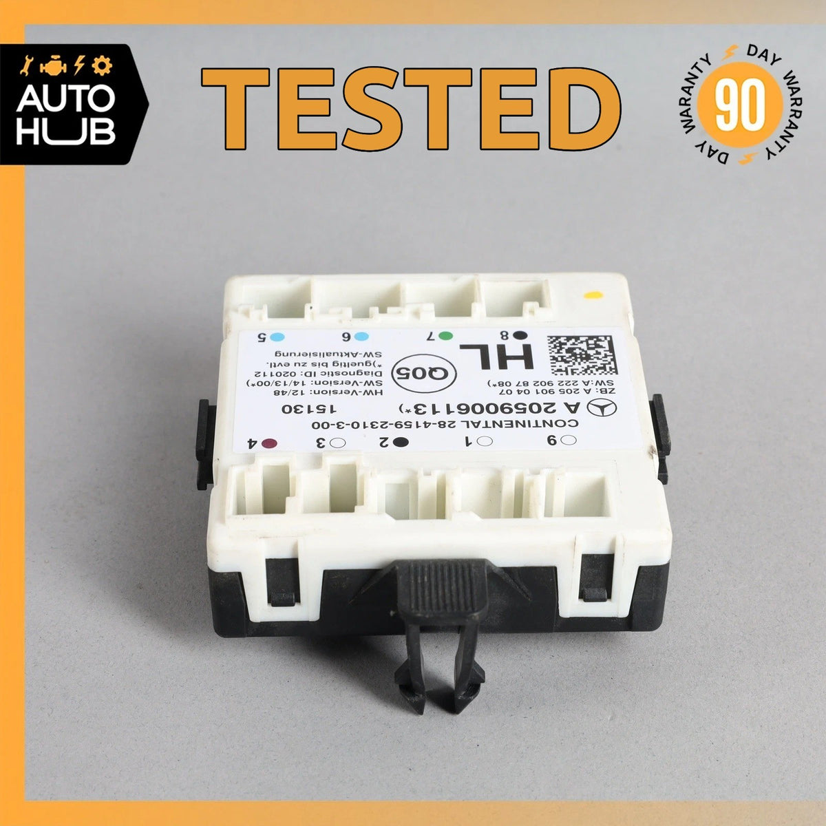 Mercedes W205 C300 C350e Rear Left Driver Side Door Control Module OEM - photo 1