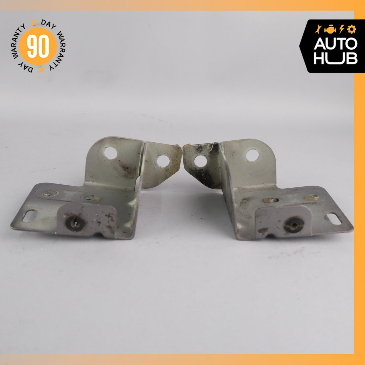 03-06 Bentley Continental GT Front Left & Right Lower Fender Brackets Set OEM - photo 9