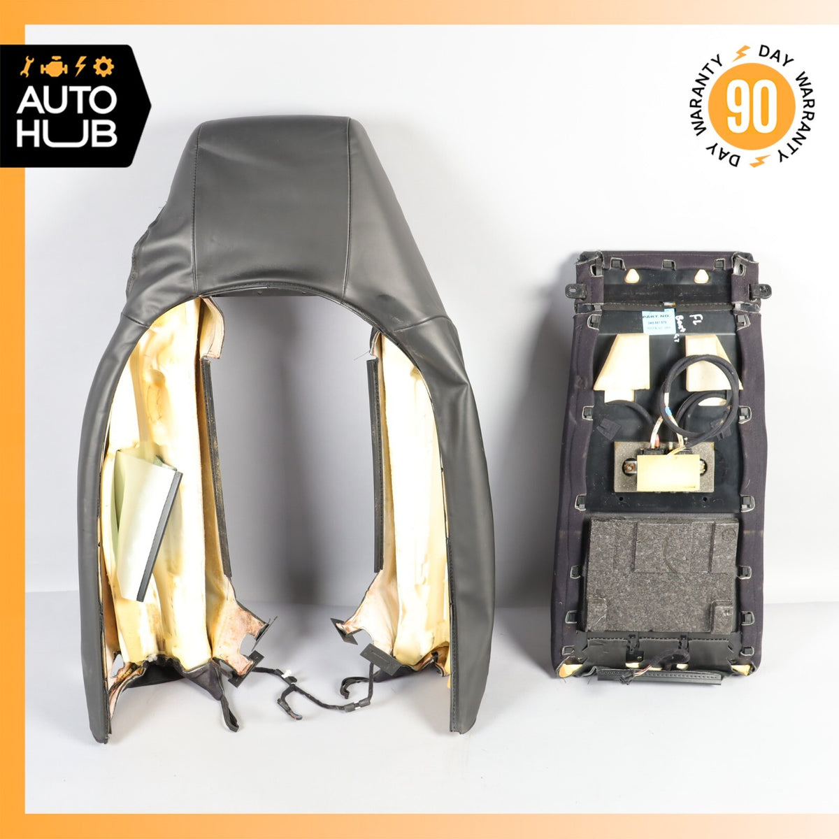 03-06 Bentley Continental GT Coupe Front Left Side Seat Upper Back Cushion OEM - photo 12