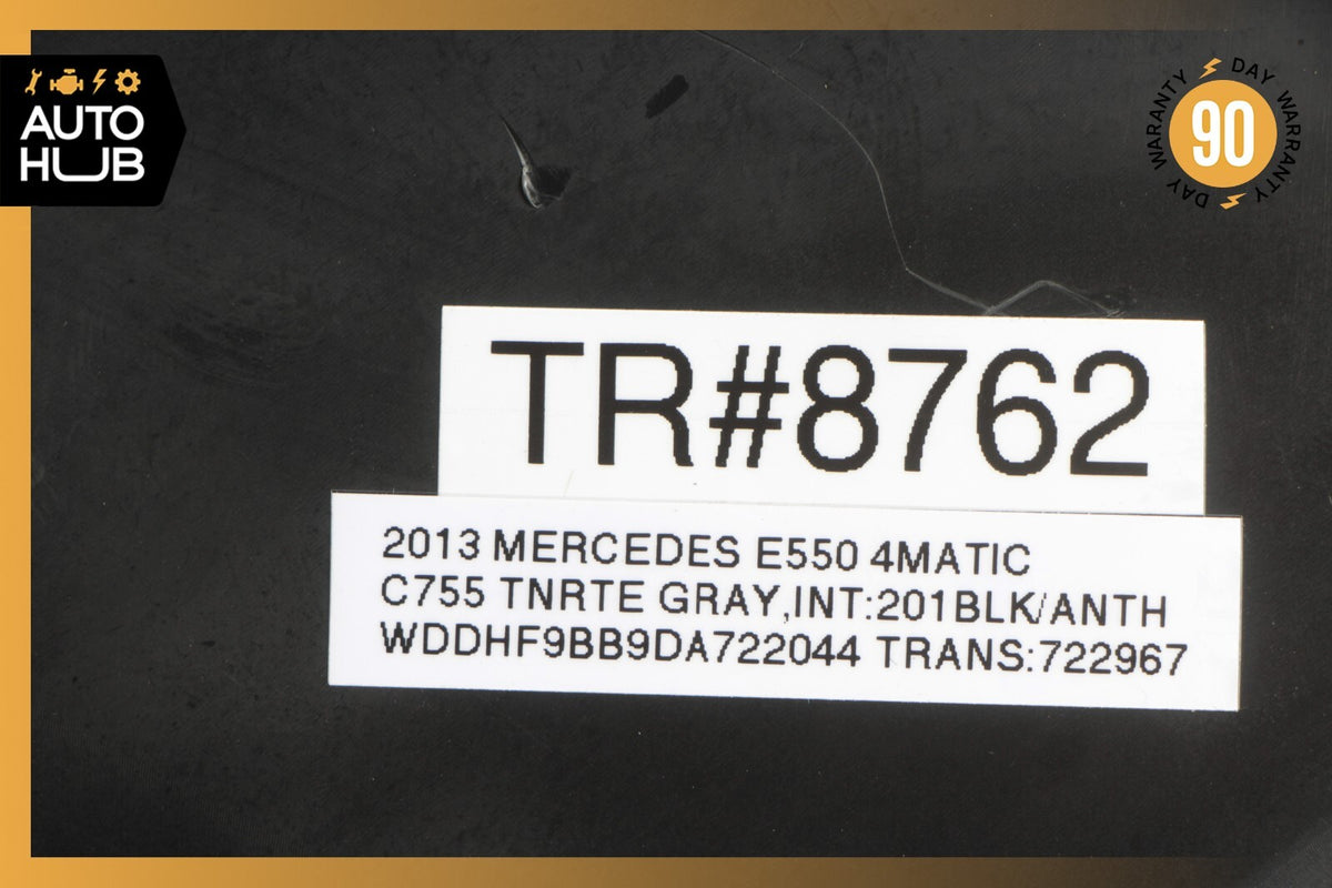 10-16 Mercedes W212 E550 E400 Right Dashboard Dash Cover Panel Trim Black OEM - photo 12