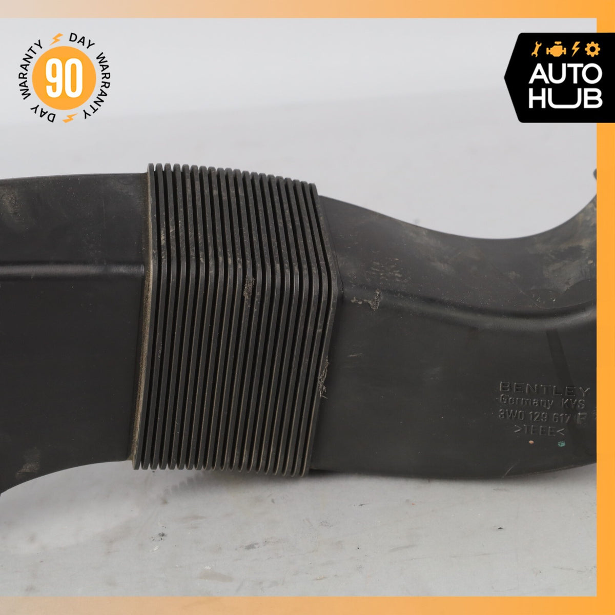 Bentley Continental GT GTC 6.0L W12 Right Side Air Intake Hose Pipe OEM - photo 4