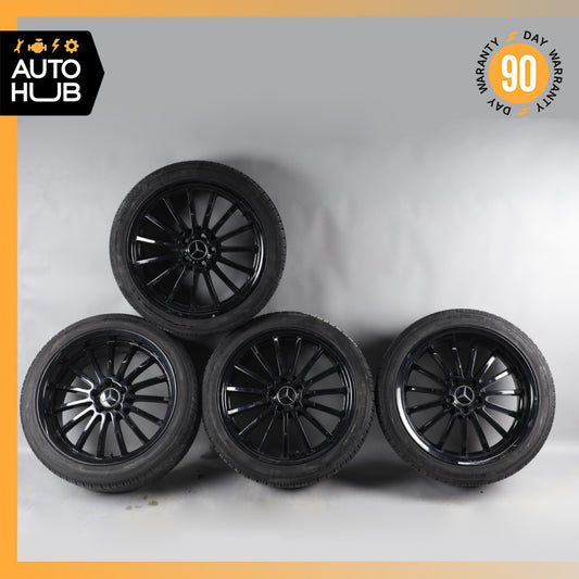 Mercedes W215 CL500 S55 8.5 / 9.5 x 19 19" Wheel Rims Tire Set Staggered Mandrus - photo 1