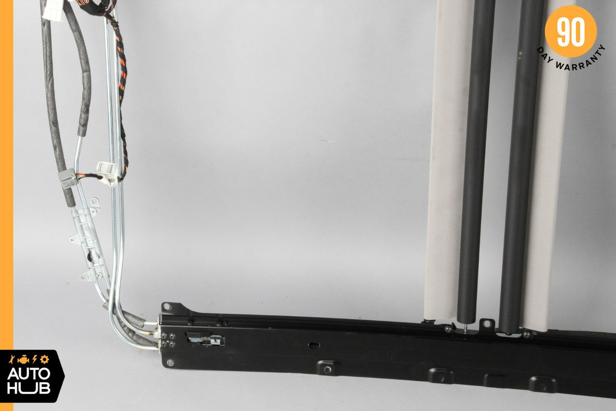 10-13 Mercedes W221 S550 S63 AMG Panoramic Sunroof Guide Rail Frame Track OEM - photo 6