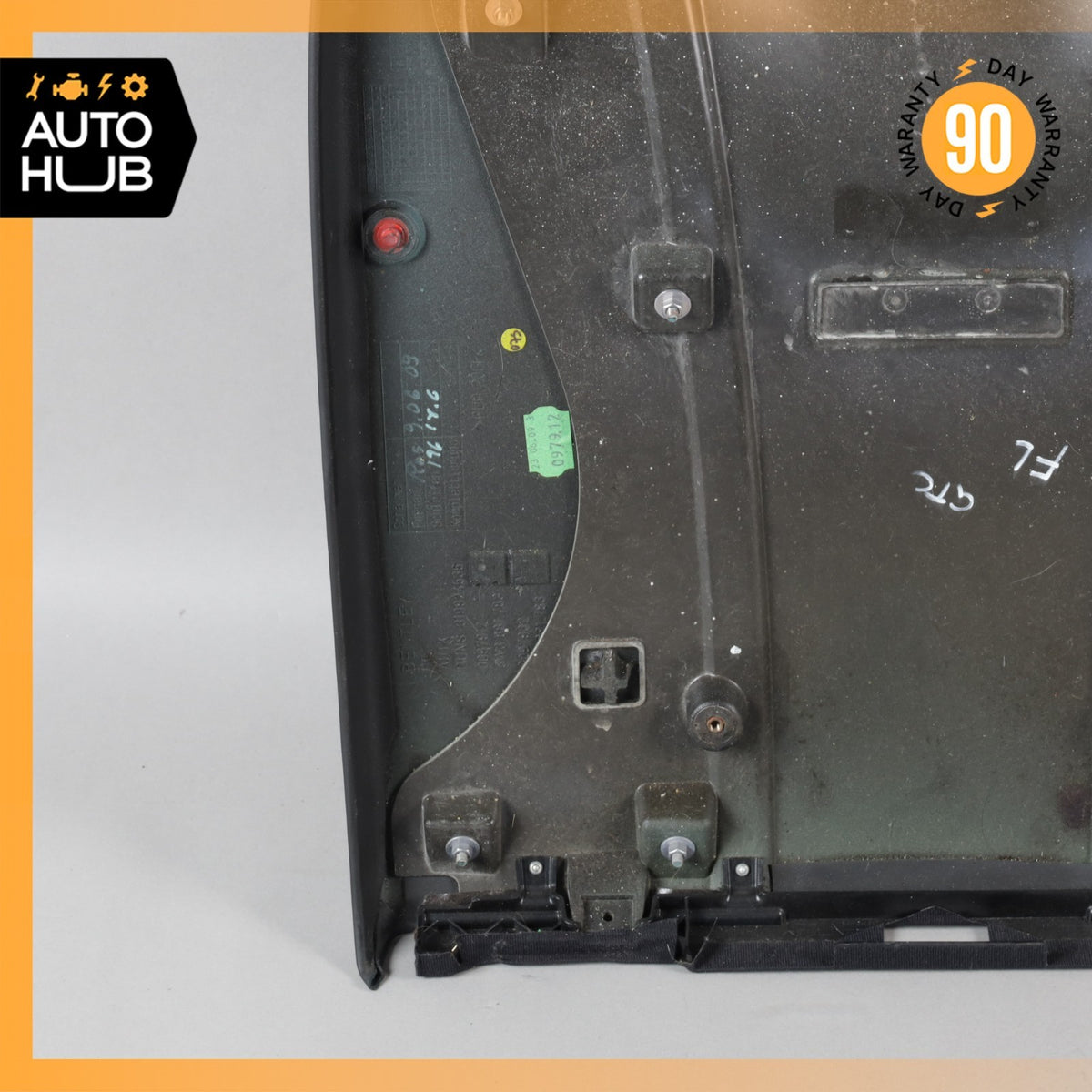 07-11 Bentley Continental GTC GT Seat Back Cover Panel Front Left Side OEM - photo 15