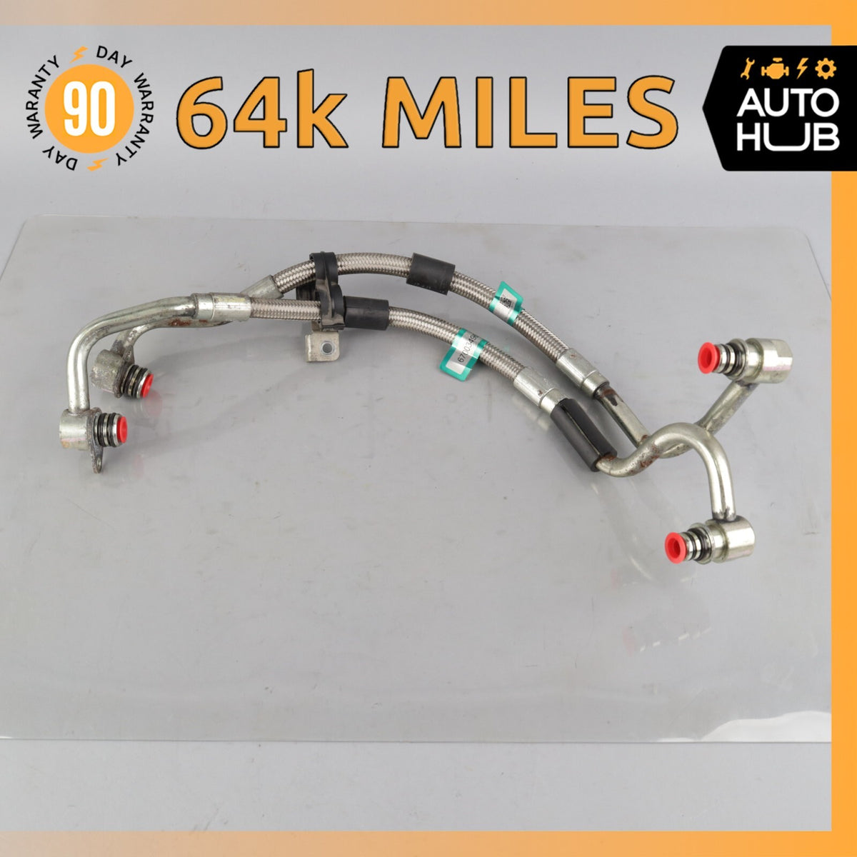 2018 Maserati Levante M161 Transmission Oil Cooler Line Hose Pipe OEM 64k - photo 1