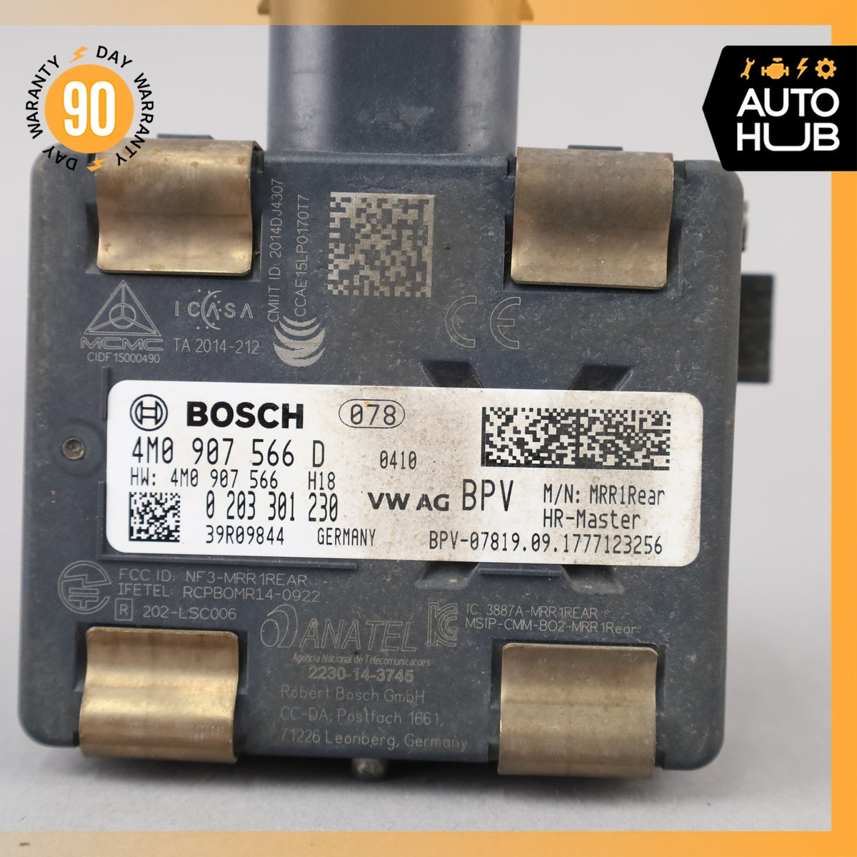 17-23 Audi FY Q5 / Panamera 971 Front Right Blind Spot Radar Sensor Module OEM - photo 8