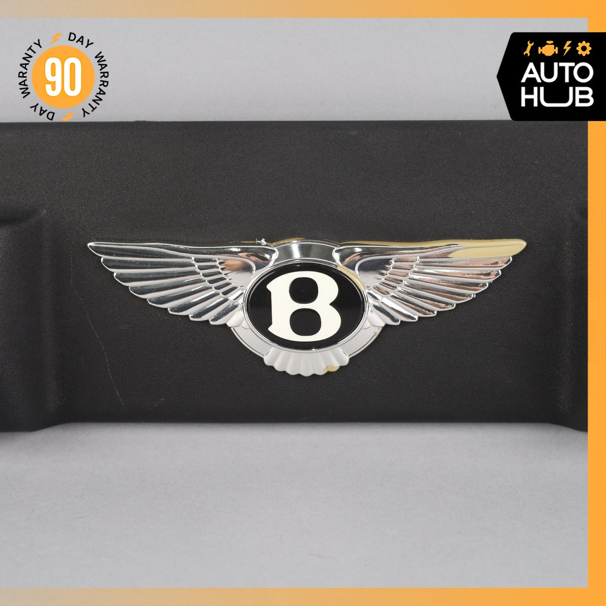 03-13 Bentley Continental GTC GT Speed Rear Engine Cover Plate Trim OEM 43k - photo 5