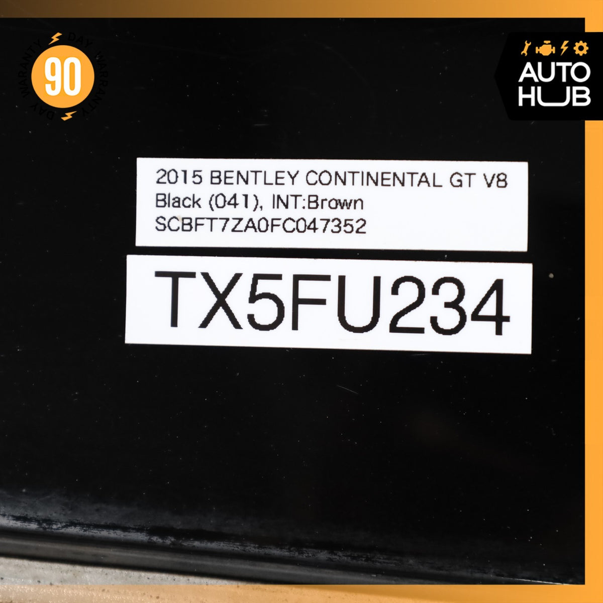 12-17 Bentley Continental GT Coupe Left Driver Side Skirt Rocker Panel OEM - photo 13