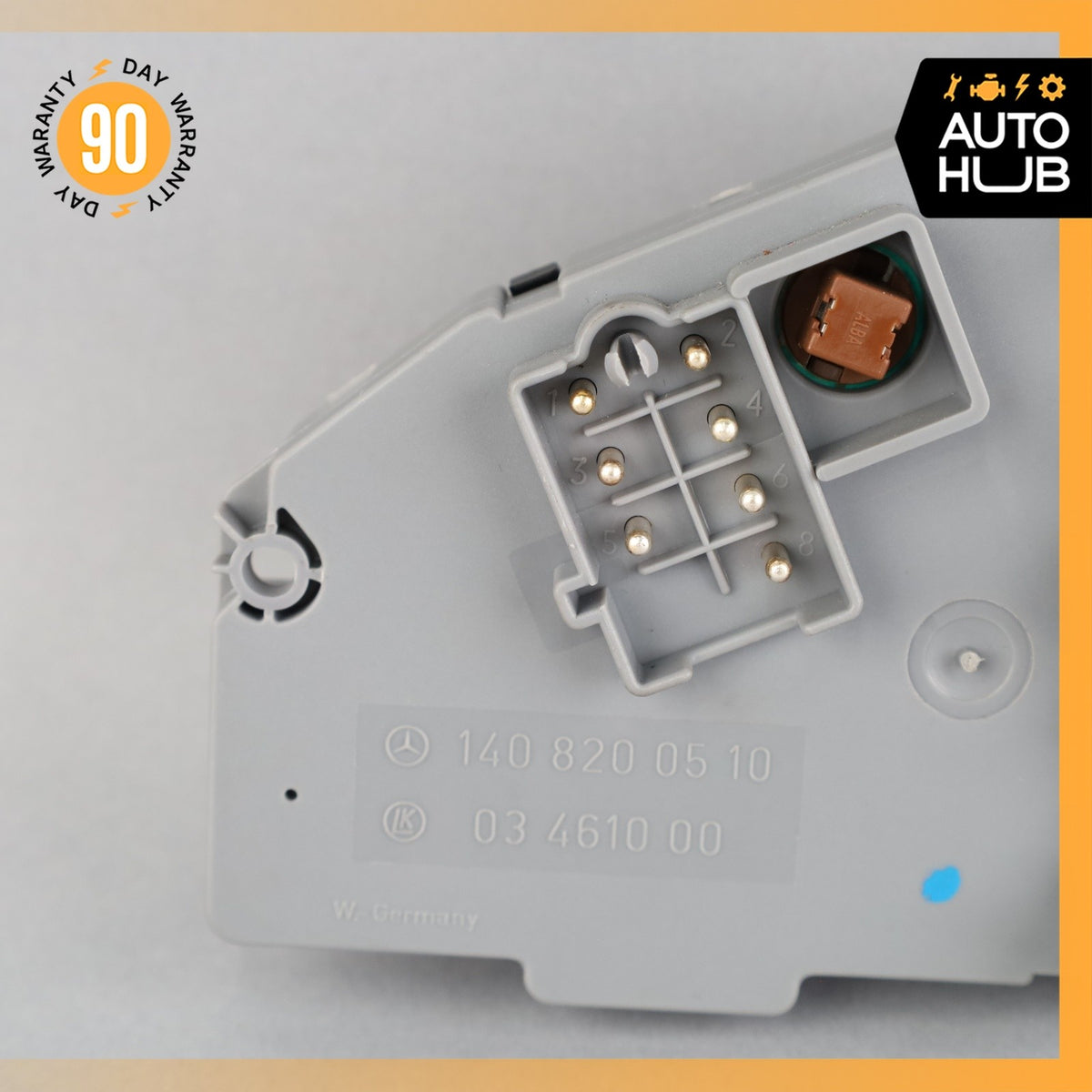 92-99 Mercedes W140 CL600 S500 Front Left Seat Control Adjustment Switch OEM 63k - photo 6
