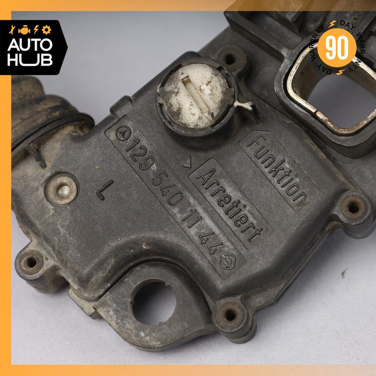 90-98 Mercedes R129 600SL 300SL Rear Left Side Roll Over Bar Sensor w/ Line OEM - photo 10