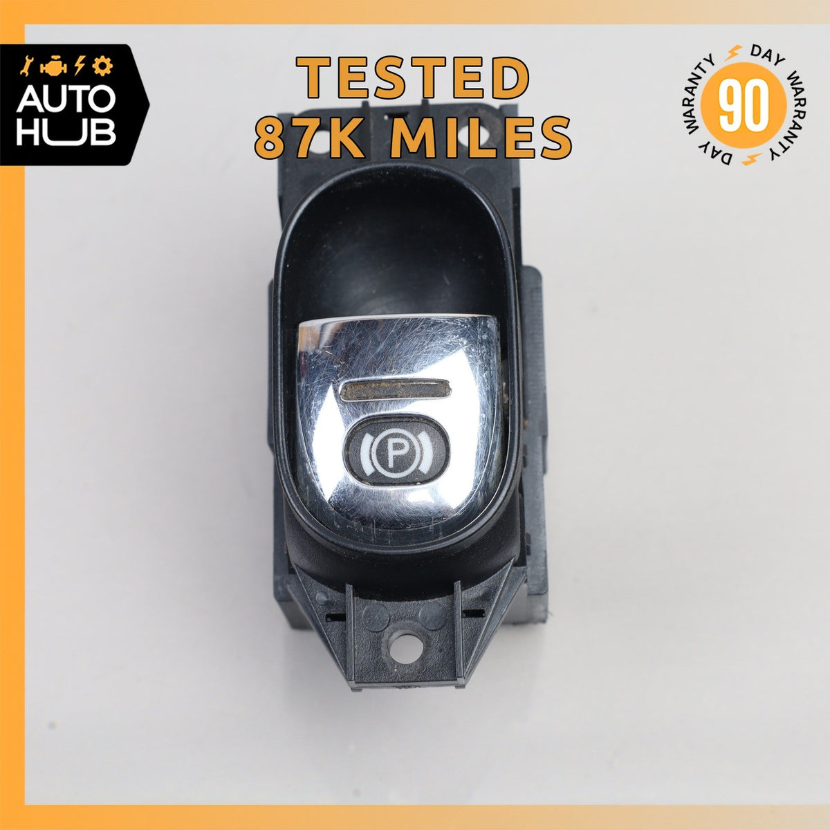 03-18 Bentley Continental GT GTC Electronic Parking Button Switch OEM 87k - photo 1
