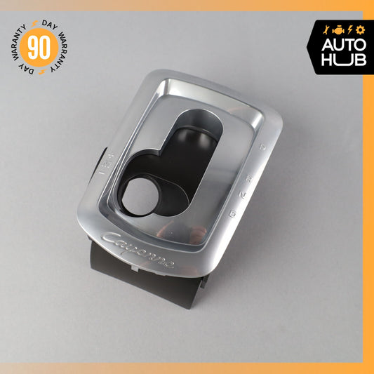 11-18 Porsche Cayenne 958 GTS Center Console Shifter Trim Bezel 7P5863419 OEM - photo 1